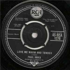 Paul Anka - Love Me Warm And Tender flac download
