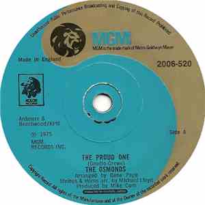 The Osmonds - The Proud One flac download