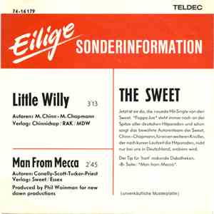 The Sweet - Little Willy flac download