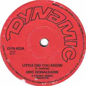 Eric Donaldson - Little Did You Know flac download