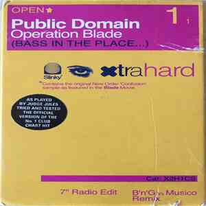 Public Domain - Operation Blade (Bass In The Place...) flac download