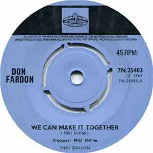 Don Fardon - We Can Make It Together flac download