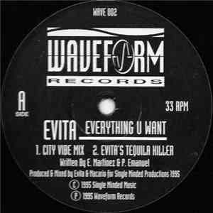 Evita  - Everything U Want flac download