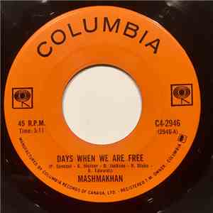 Mashmakhan - Days When We Are Free flac download