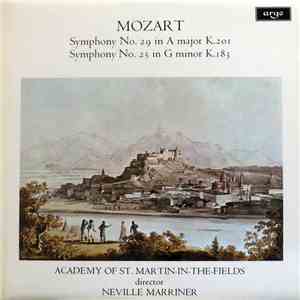 Mozart - Academy Of St. Martin-in-the-Fields, Neville Marriner - Symphonies - Sinfonien 25, 26, 27, 29, 32 flac download