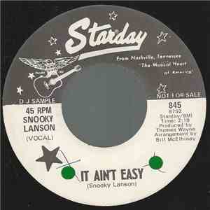 Snooky Lanson - It Ain't Easy flac download