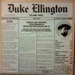 Duke Ellington - Volume Three flac download