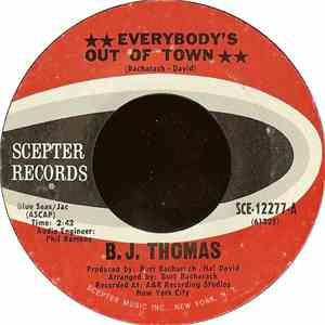 B.J. Thomas - Everybody's Out Of Town flac download