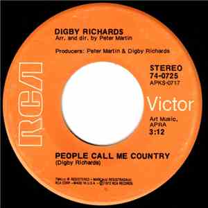 Digby Richards - People Call Me Country flac download