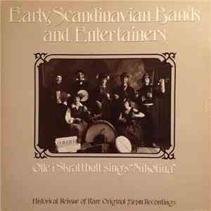 Various - Early Scandinavian Bands And Entertainers flac download