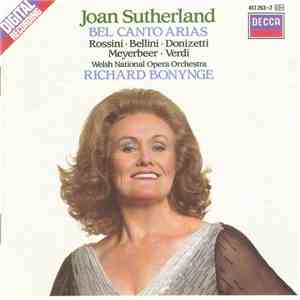 Joan Sutherland - Bel canto arias flac download