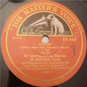 M. Teschemacher, M. Wittrisch - Aida flac download