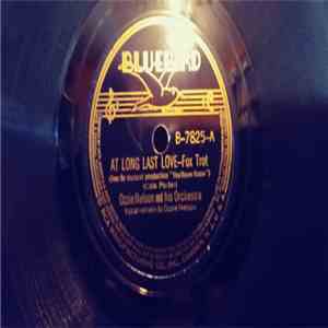 Ozzie Nelson And His Orchestra - At Long Last Love / Forget If You Can FLAC download