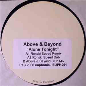 Above & Beyond - Alone Tonight flac download