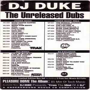 DJ Duke - The Unreleased Dubs flac download