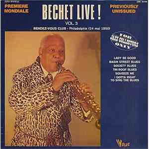Sidney Bechet - Bechet Live ! Vol. 3 flac download