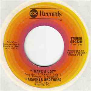Faragher Brothers - Thanx A Lot / You Know That flac download