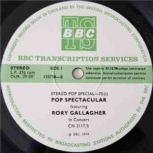 Rory Gallagher - Stereo Pop Special-75 flac download