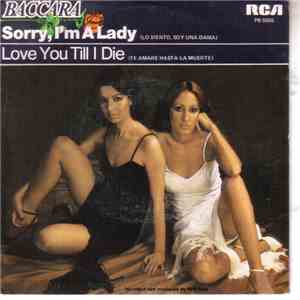 Baccara - Sorry, I'm A Lady / Love You Till I Die flac download