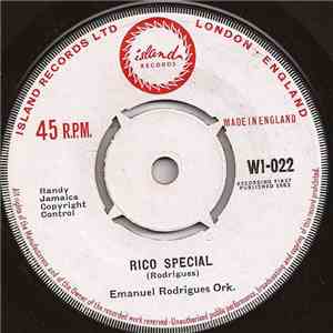 Emanuel Rodrigues Ork. / Bonny & Skitter - Rico Special/A Little Mashin' flac download