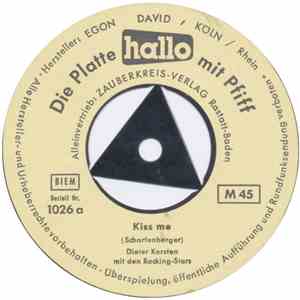 Dieter Kersten Mit Den Rocking Stars / Charly Liedgens Combo - Kiss Me / Poem flac download