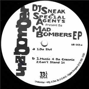 DJ Sneak + Special Agents - Mad Bombers EP flac download