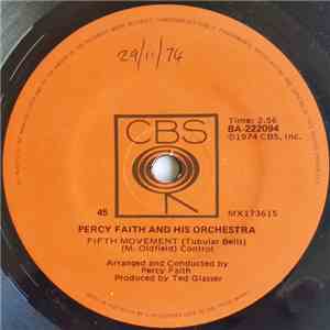 Percy Faith And His Orchestra - Fifth Movement (Tubular Bells) / Theme From "Chinatown" flac download