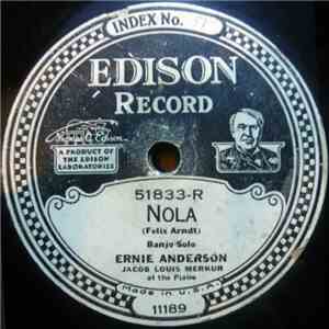 Ernie Anderson  At The Piano Jacob Louis Merkur - Nola / Marionette flac download