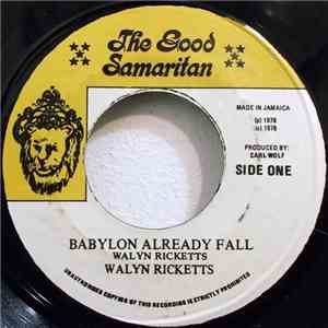 Walyn Ricketts - Babylon Already Fall flac download
