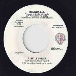 Brenda Lee - A Little Unfair flac download