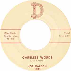 Joe Carson - Time Lock / Careless Words flac download