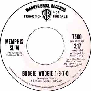 Memphis Slim - Boogie Woogie 1-9-7-0 / Chicago Seven flac download