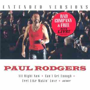 Paul Rodgers - Extended Versions flac download
