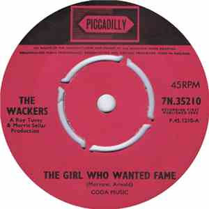 The Wackers  - The Girl Who Wanted Fame flac download