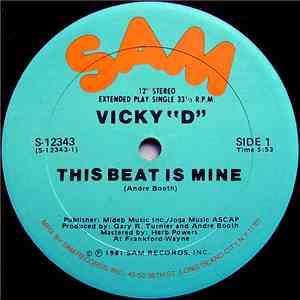 Vicky "D" - This Beat Is Mine flac download