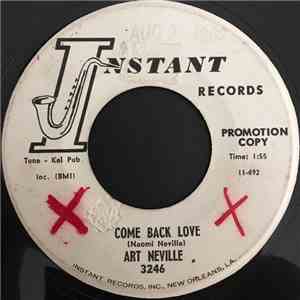 Art Neville - Come Back Love / All These Things flac download