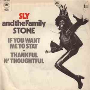 Sly & The Family Stone - If You Want Me To Stay / Thankful N' Thoughtful flac download