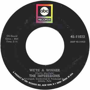 The Impressions - We're A Winner / It's All Over flac download