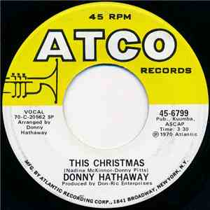 Donny Hathaway - This Christmas / Be There flac download