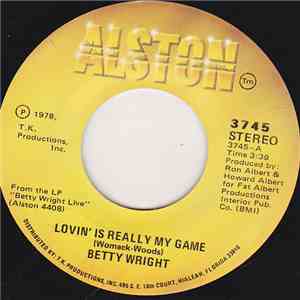 Betty Wright - Lovin' Is Really My Game / A Song For You flac download