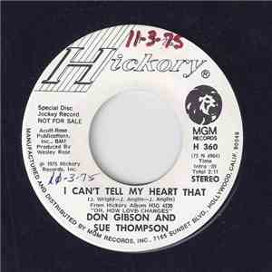 Don Gibson & Sue Thompson - Maybe Tomorrow flac download