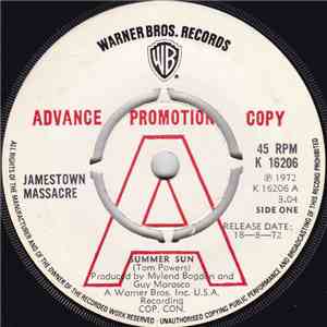 Jamestown Massacre - Summer Sun / Words And Rhymes flac download