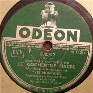Yves Montand - Sensationnel / Le Cocher du Fiacre flac download