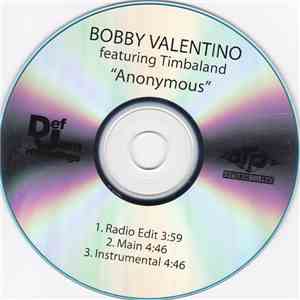 Bobby Valentino  Featuring Timbaland - Anonymous flac download