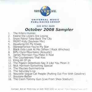 Various - October 2008 Sampler flac download