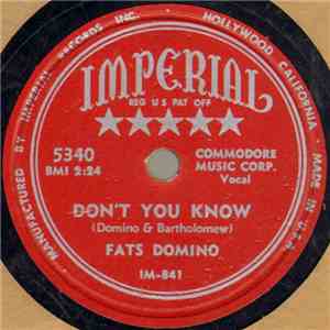 Fats Domino - Don't You Know / Helping Hand flac download