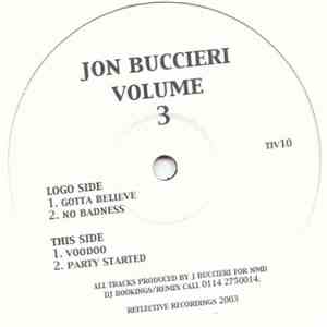 Jon Buccieri - Volume 3 flac download