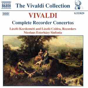Vivaldi, László Kecskeméti and László Czidra, Nicolaus Esterházy Sinfonia - Complete Recorder Concertos flac download