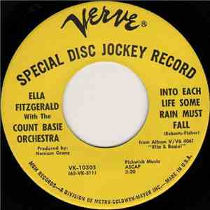 Ella Fitzgerald With Count Basie Orchestra, The - Into Each Life Some Rain Must Fall / Shiny Stockings flac download