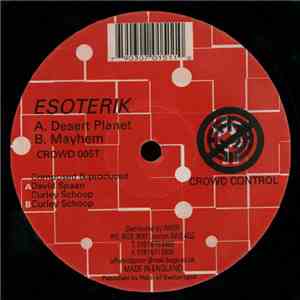 Esoterik / David Spaans - Untitled flac download